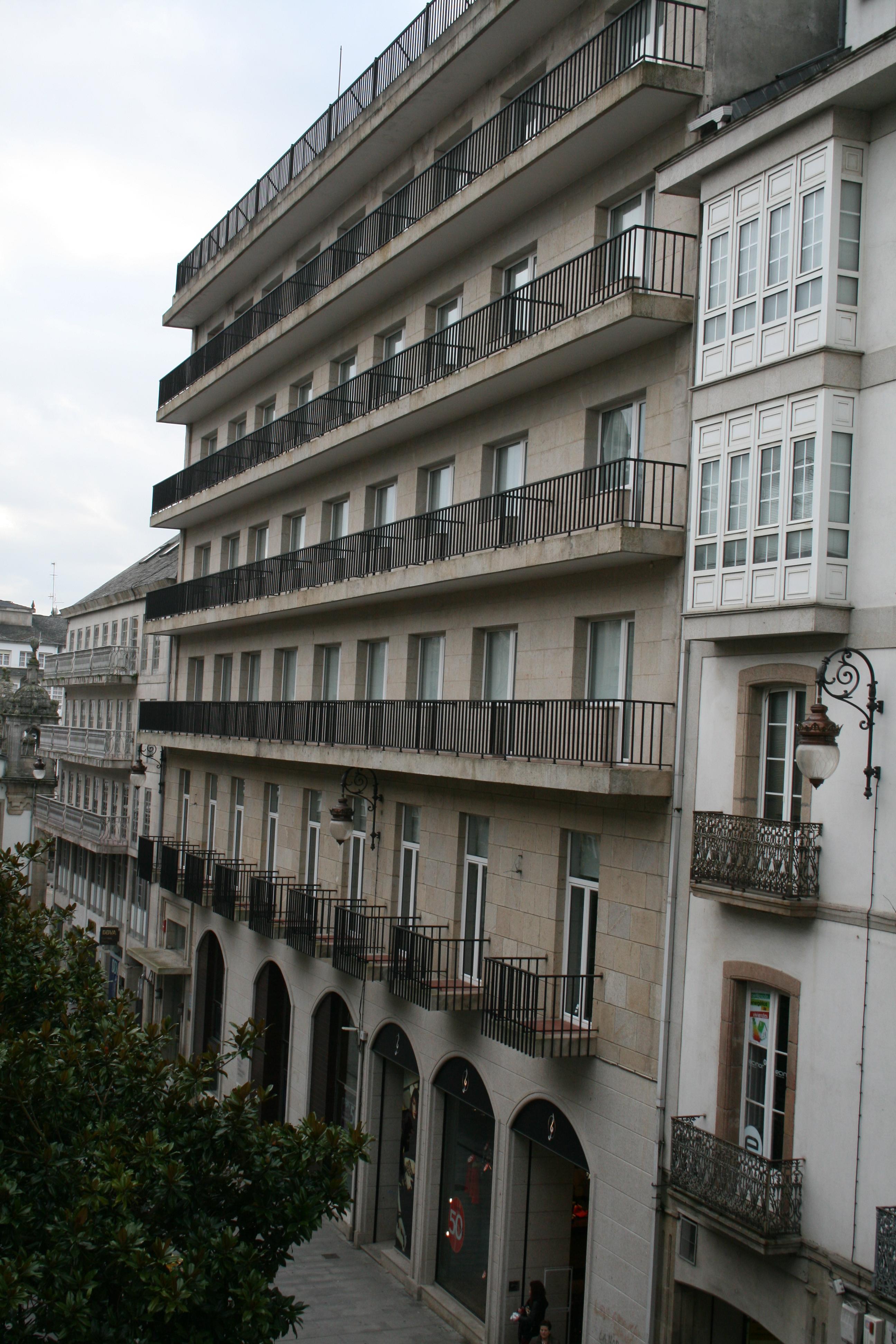 Hotel Mendez Nuñez Lugo Buitenkant foto
